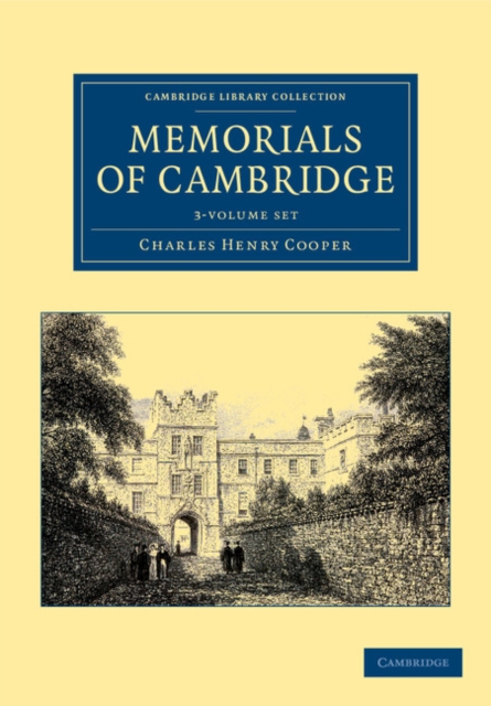 Memorials of Cambridge 3 Volume Set, Multiple-component retail product Book