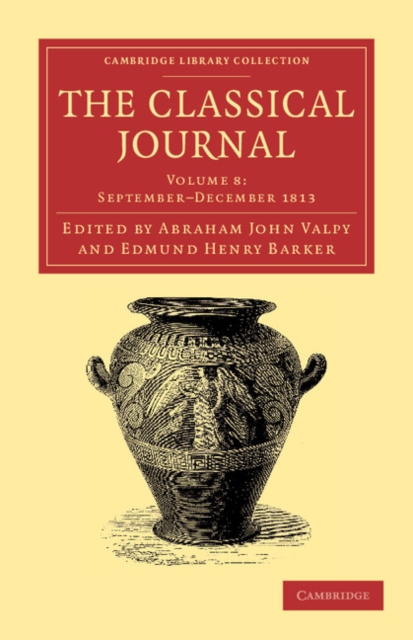 The Classical Journal, Paperback / softback Book