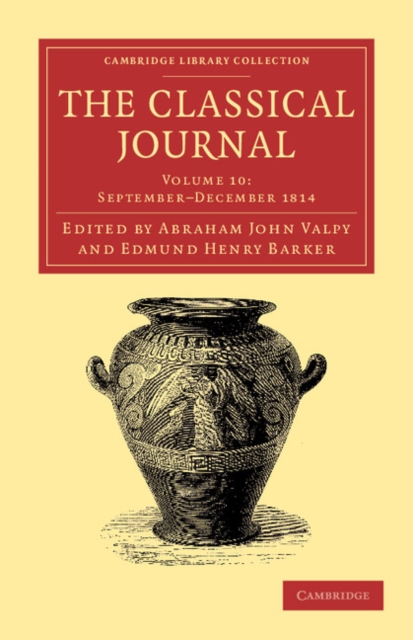 The Classical Journal, Paperback / softback Book