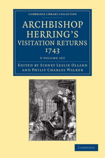 Archbishop Herring's Visitation Returns, 1743 5 Volume Set, Mixed media product Book