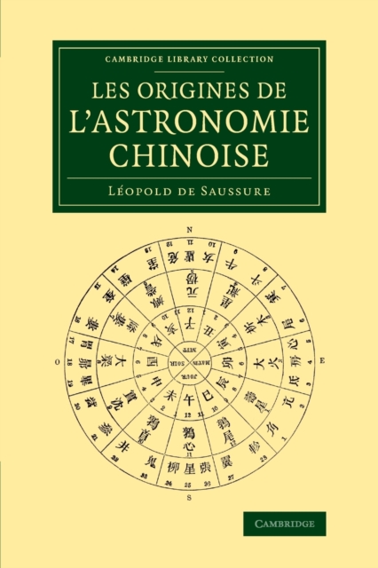 Les origines de l'astronomie chinoise, Paperback / softback Book