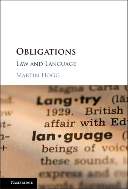 Obligations : Law and Language, EPUB eBook