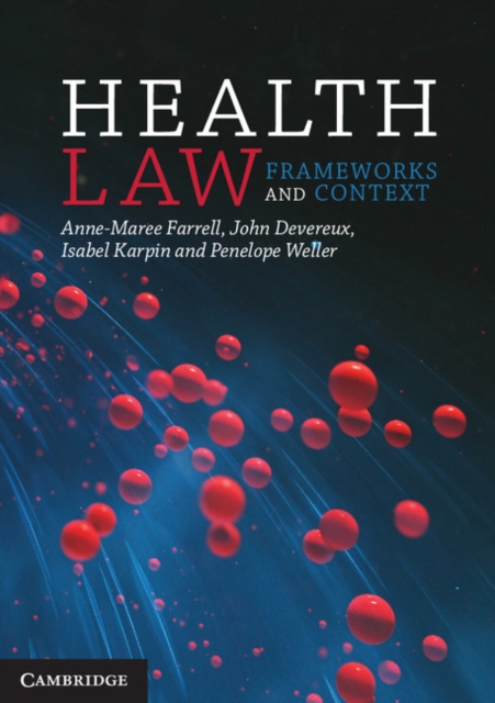 Health Law : Frameworks and Context, EPUB eBook