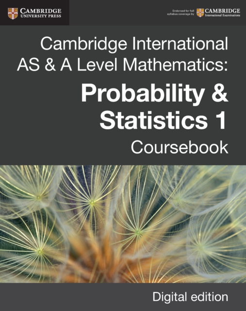 Cambridge International AS & A Level Mathematics: Probability & Statistics 1 Coursebook Digital Edition, EPUB eBook