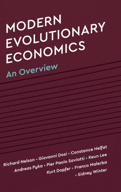 Modern Evolutionary Economics : An Overview, Hardback Book