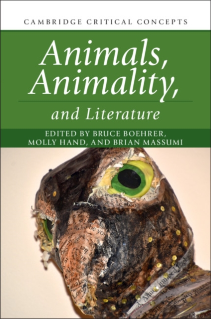 Animals, Animality, and Literature, Hardback Book