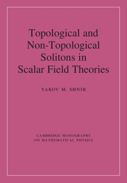 Topological and Non-Topological Solitons in Scalar Field Theories, Hardback Book