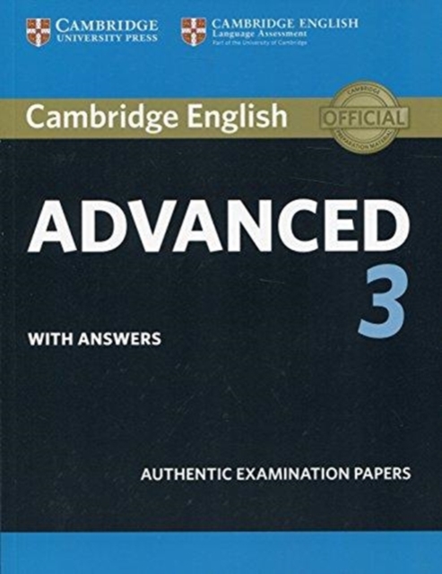 Cambridge English Advanced 3 Student's Book with Answers, Paperback / softback Book