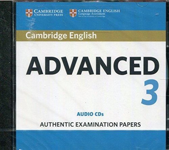 Cambridge English Advanced 3 Audio CDs, CD-Audio Book