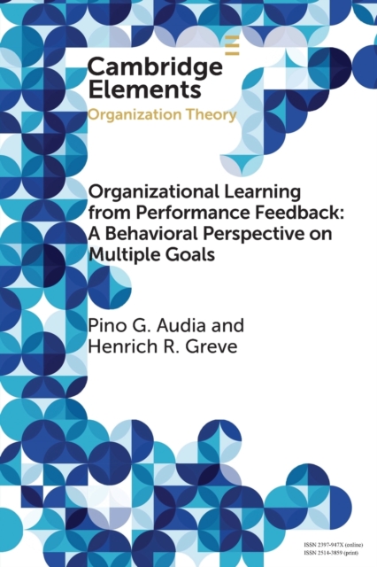 Organizational Learning from Performance Feedback: A Behavioral Perspective on Multiple Goals : A Multiple Goals Perspective, Paperback / softback Book