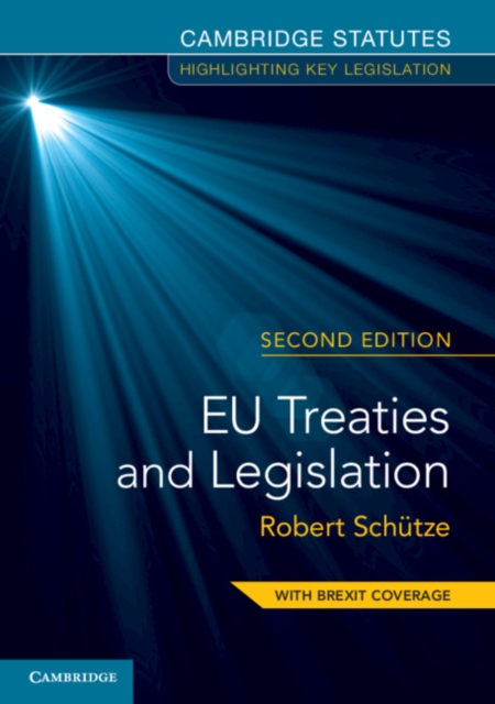 EU Treaties and Legislation, Paperback / softback Book