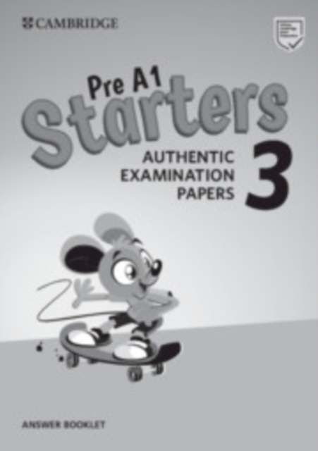 Pre A1 Starters 3 Answer Booklet : Authentic Examination Papers, Paperback / softback Book