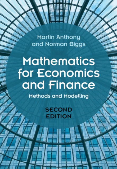 Mathematics for Economics and Finance : Methods and Modelling, Hardback Book
