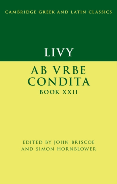 Livy: Ab urbe condita Book XXII, Hardback Book