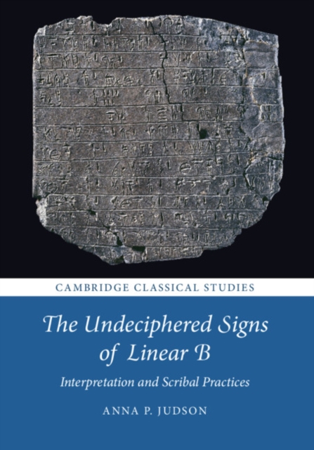 The Undeciphered Signs of Linear B : Interpretation and Scribal Practices, Hardback Book