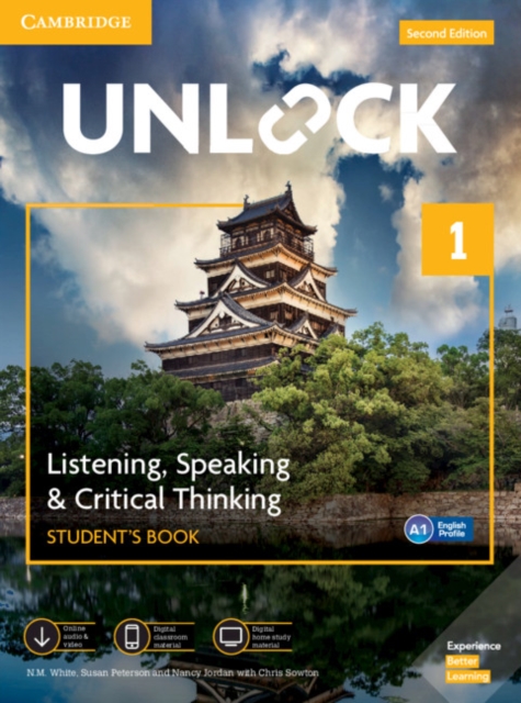 Unlock Level 1 Listening, Speaking & Critical Thinking Student's Book, Mob App and Online Workbook w/ Downloadable Audio and Video, Mixed media product Book