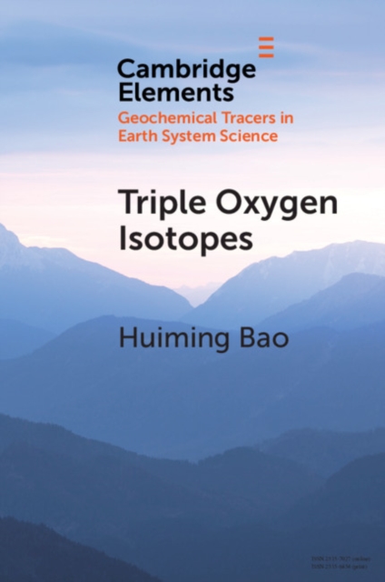 Triple Oxygen Isotopes, PDF eBook