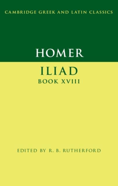 Homer: Iliad Book XVIII, PDF eBook