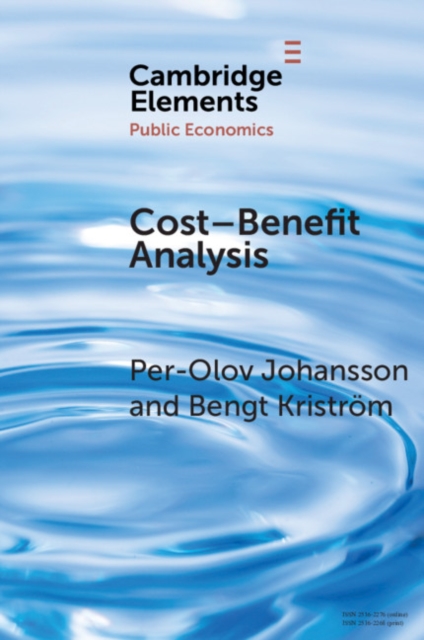 Cost-Benefit Analysis, PDF eBook