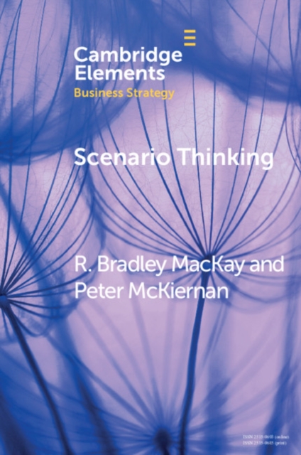 Scenario Thinking : A Historical Evolution of Strategic Foresight, EPUB eBook