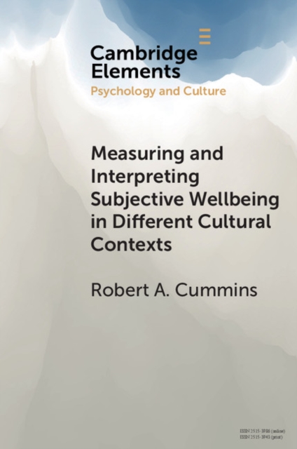 Measuring and Interpreting Subjective Wellbeing in Different Cultural Contexts : A Review and Way Forward, PDF eBook