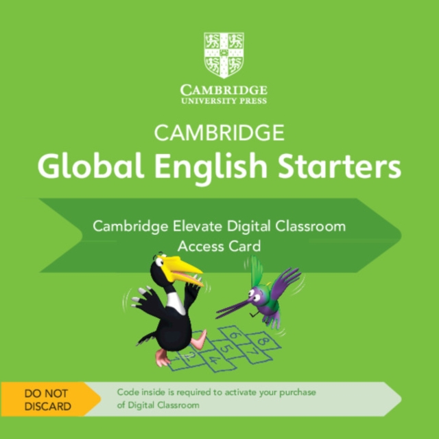Cambridge Global English Starters Cambridge Elevate Digital Classroom (1 Year) Access Card, Digital product license key Book