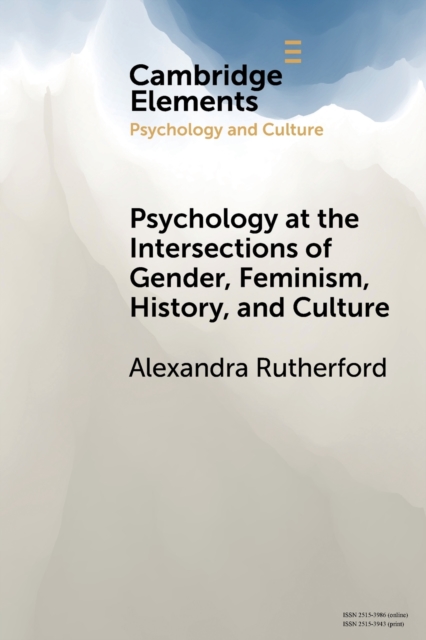 Psychology at the Intersections of Gender, Feminism, History, and Culture, Paperback / softback Book