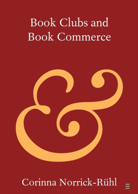 Book Clubs and Book Commerce, Paperback / softback Book