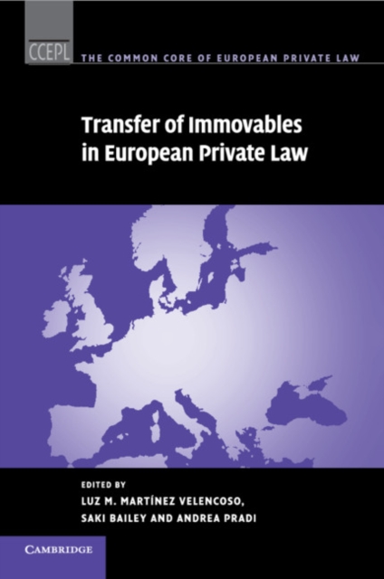 Transfer of Immovables in European Private Law, Paperback / softback Book