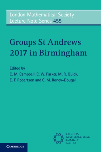 Groups St Andrews 2017 in Birmingham, Paperback / softback Book