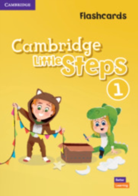 Cambridge Little Steps Level 1 Flashcards, Cards Book