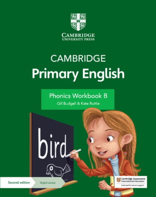 Cambridge Primary English Phonics Workbook B with Digital Access (1 Year), Multiple-component retail product Book
