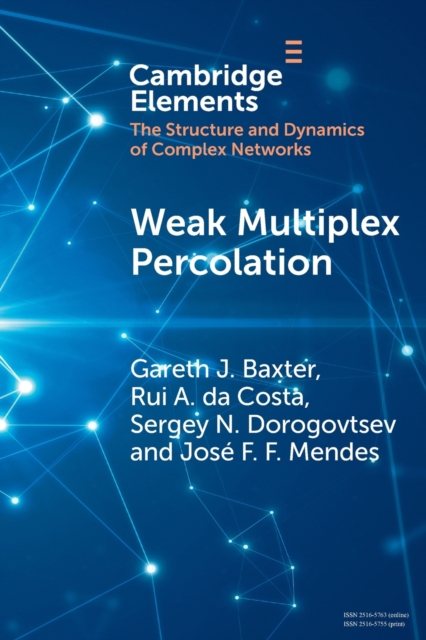 Weak Multiplex Percolation, Paperback / softback Book