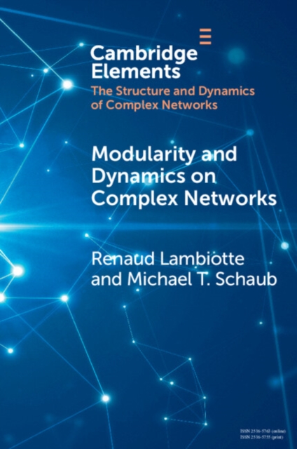 Modularity and Dynamics on Complex Networks, PDF eBook