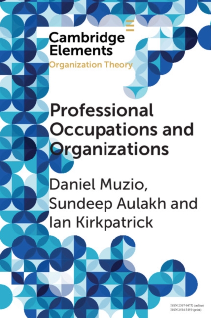 Professional Occupations and Organizations, PDF eBook