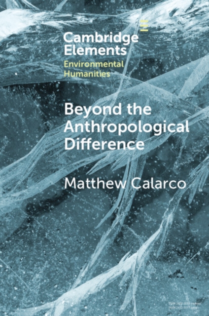 Beyond the Anthropological Difference, PDF eBook