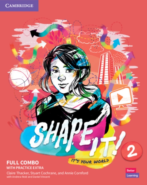 Shape It! Level 2 Full Combo Student's Book and Workbook with Practice Extra, Multiple-component retail product Book