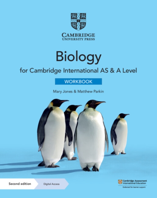 Cambridge International AS & A Level Biology Workbook with Digital Access (2 Years), Multiple-component retail product Book