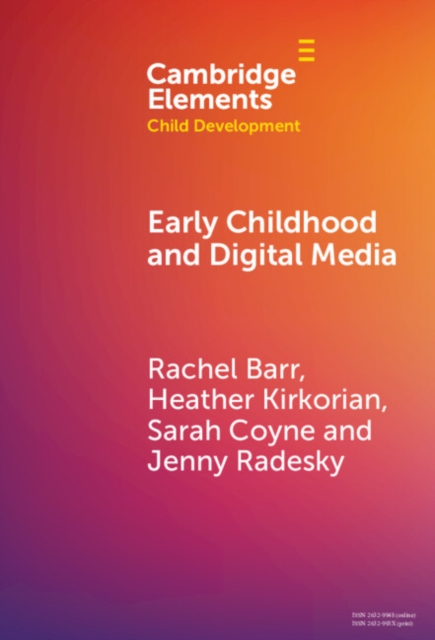 Early Childhood and Digital Media, EPUB eBook
