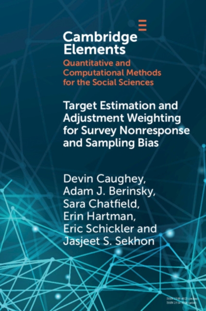Target Estimation and Adjustment Weighting for Survey Nonresponse and Sampling Bias, PDF eBook