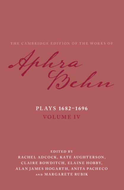 Plays 1682-1696: Volume 4, The Plays 1682-1696, PDF eBook