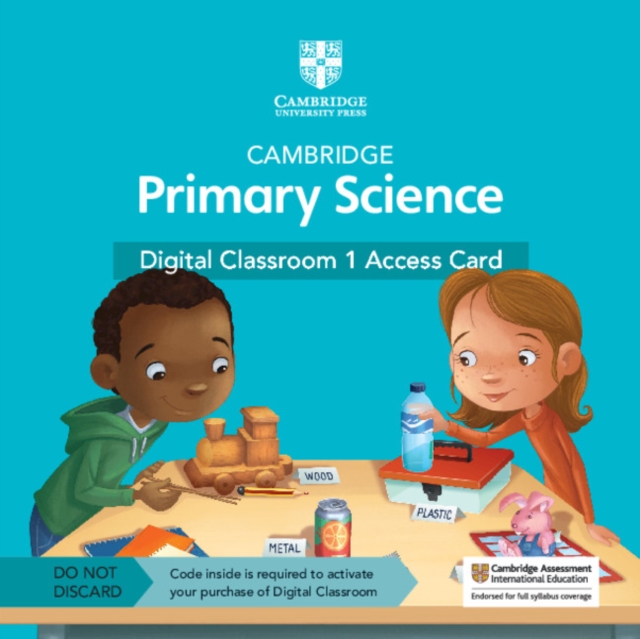 Cambridge Primary Science Digital Classroom 1 Access Card (1 Year Site Licence), Digital product license key Book
