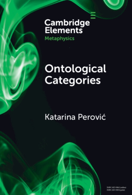 Ontological Categories : A Methodological Guide, PDF eBook