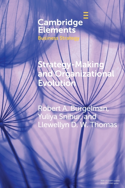 Strategy-Making and Organizational Evolution : A Managerial Agency Perspective, Paperback / softback Book