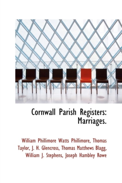 Cornwall Parish Registers : Marriages., Hardback Book