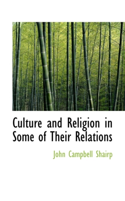 Culture and Religion in Some of Their Relations, Paperback / softback Book