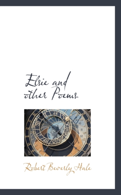 Elsie and Other Poems, Paperback / softback Book