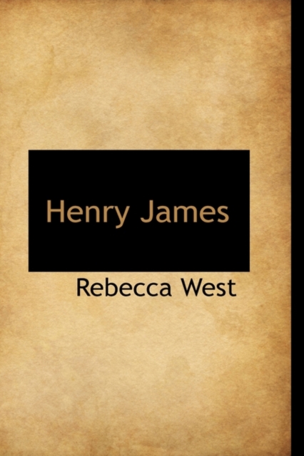 Henry James, Paperback / softback Book