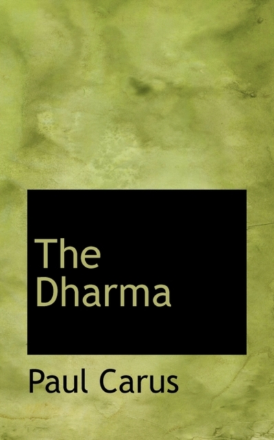 The Dharma, Paperback / softback Book