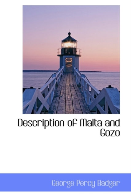 Description of Malta and Gozo, Paperback / softback Book